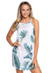 Blooming Print Sleeveless Dress